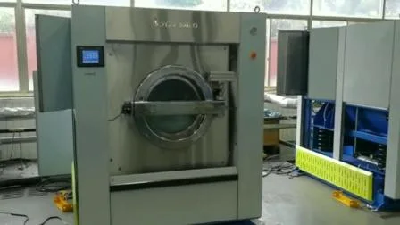 Lavadora industrial automática de 100 kg para ropa de lavandería